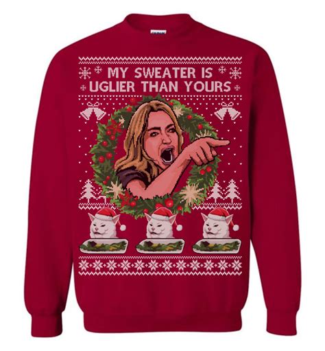 meme christmas sweater|sweater memes for men.